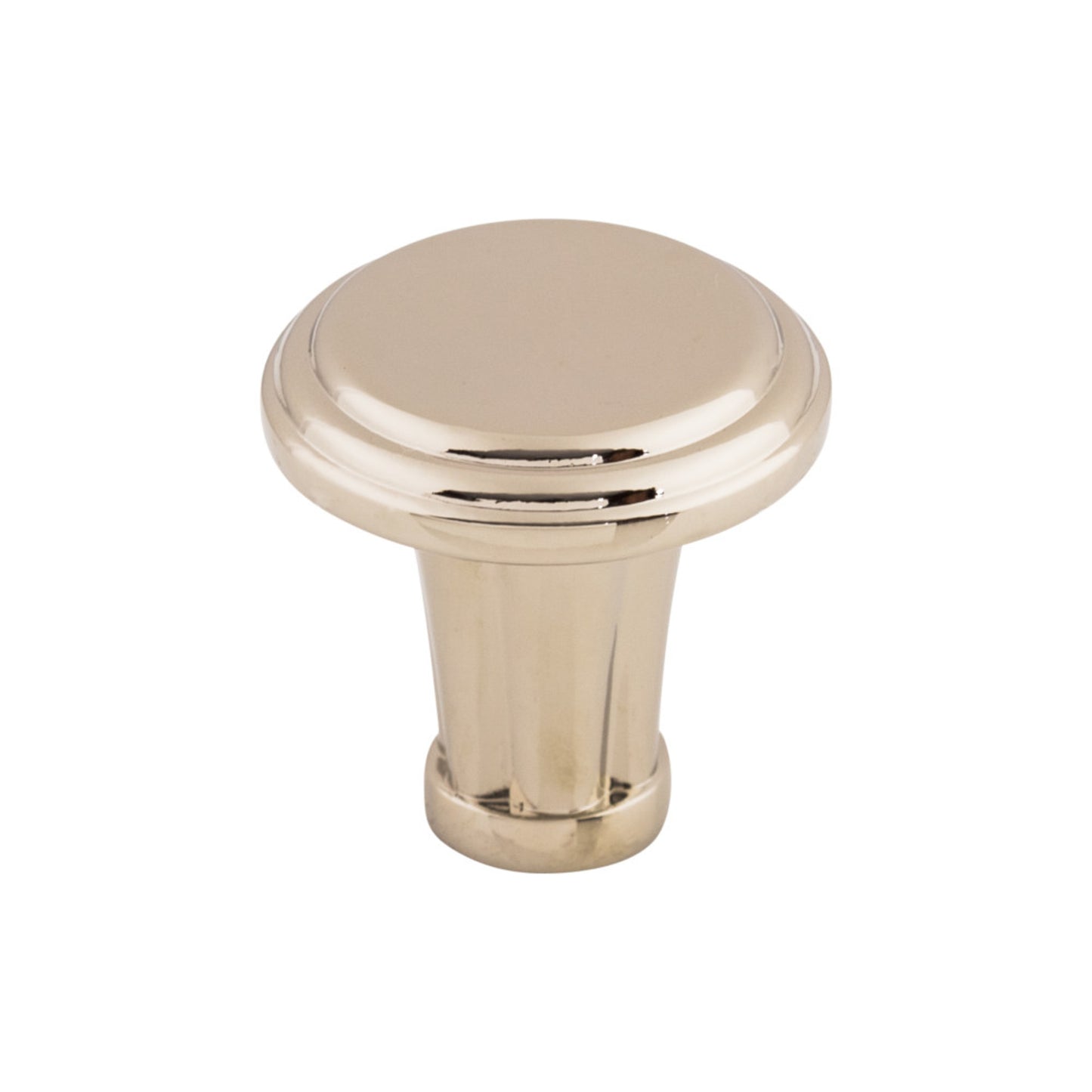 TOP KNOBS TK196PN Luxor 1 1/4" Diameter Round Knob - Polished Nickel