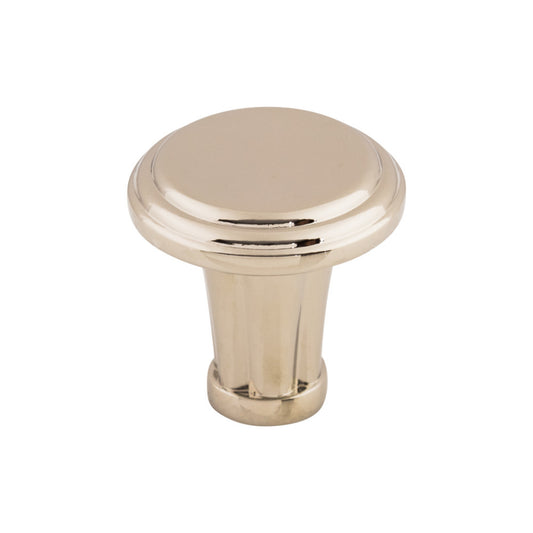 TOP KNOBS TK196PN Luxor 1 1/4" Diameter Round Knob - Polished Nickel