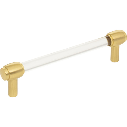 JEFFREY ALEXANDER 775-128BG Carmen 128 mm Center-to-Center Bar Pull - Brushed Gold