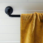 AXOR 42860670 Universal Circular Towel  Bar, 24" - Matte Black