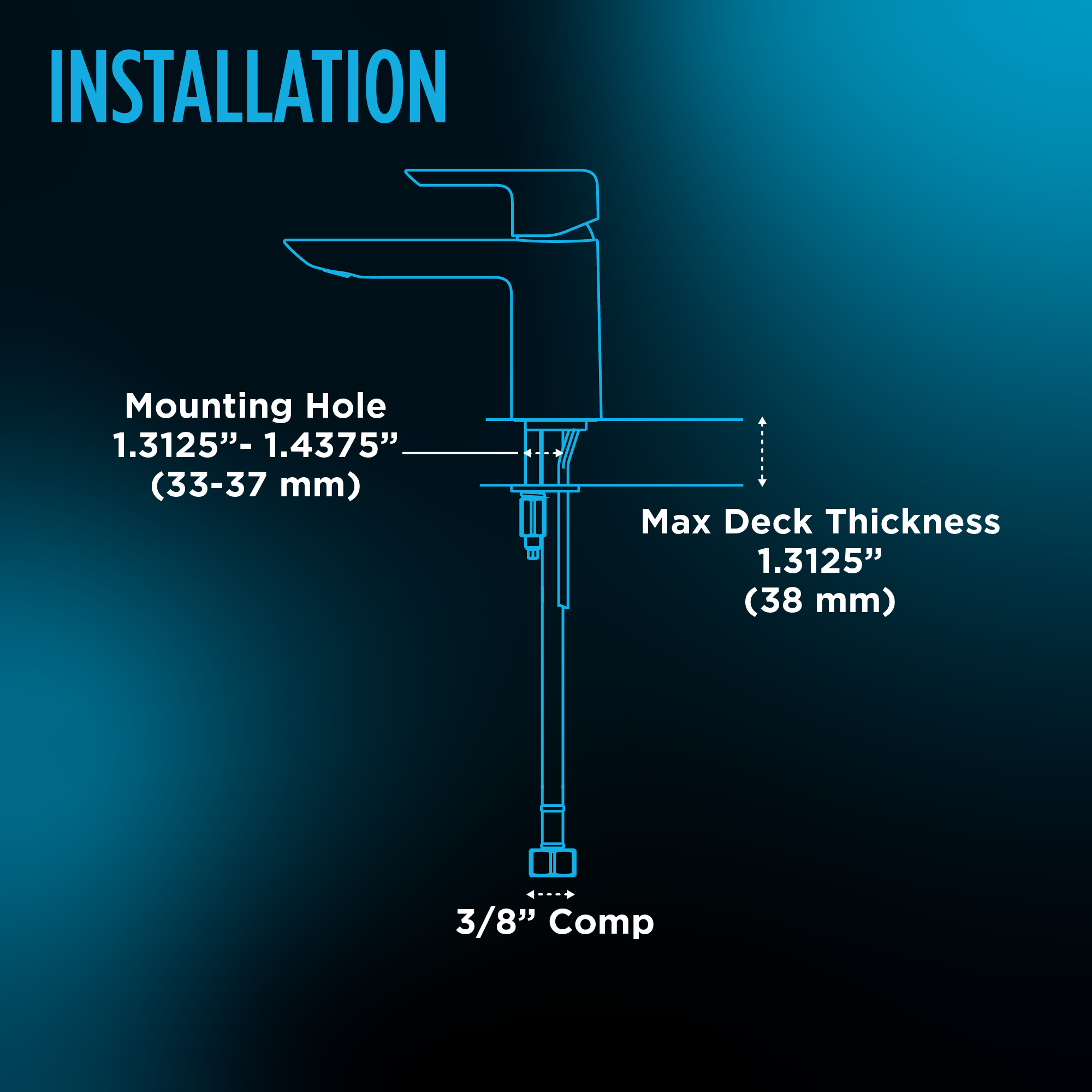 TOTO TL363SDA05R#CP Oberon S Single Handle 0.5 Gpm High-Efficiency Bathroom Sink Faucet - Polished Chrome