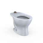TOTO CT725CUF#01 Tornado Flush Commercial Flushometer Floor-Mounted Universal Height Toilet - Cotton White