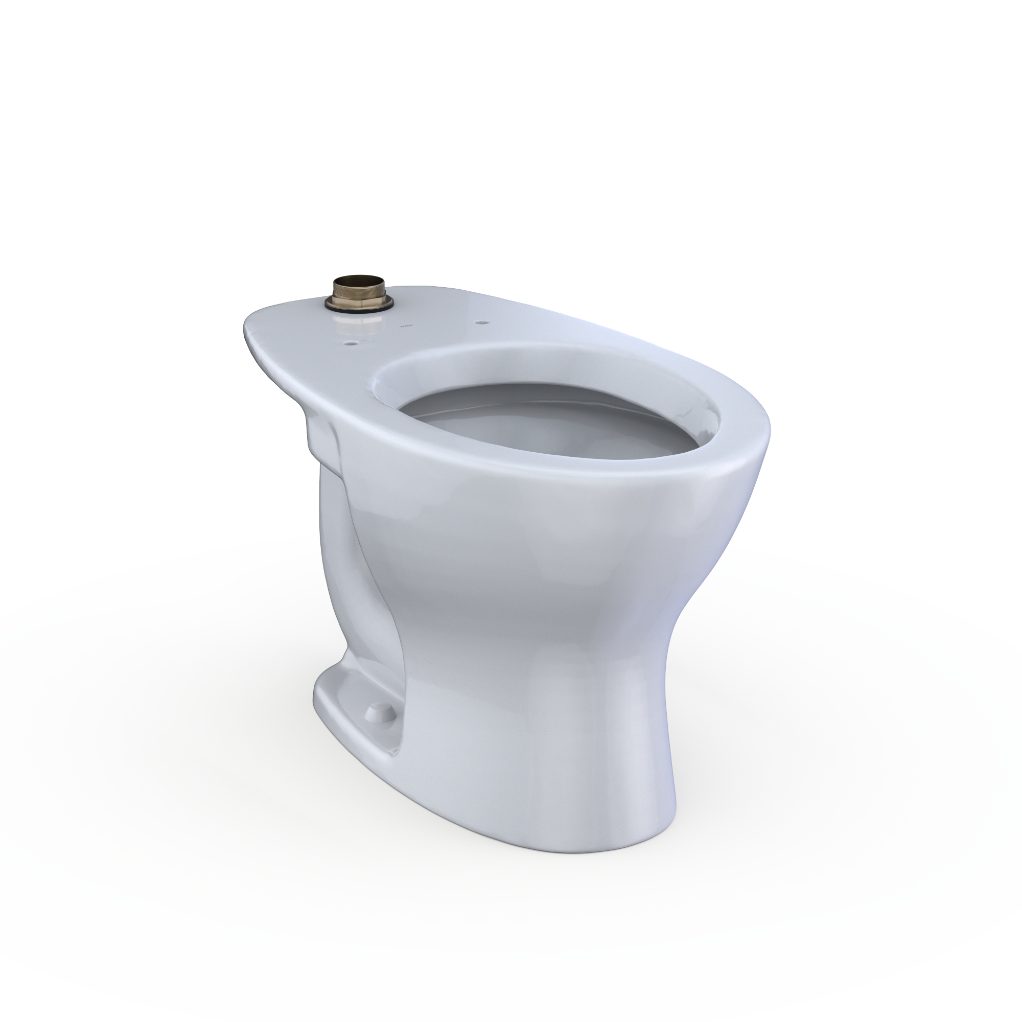 TOTO CT725CU#01 Tornado Flush Commercial Flushometer Floor-Mounted Toilet - Cotton White