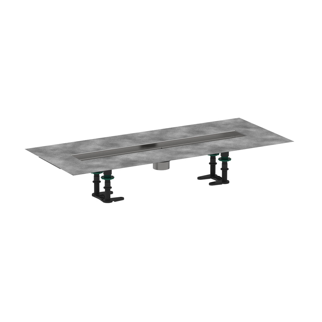 HANSGROHE 56010181 RainDrain 2" outlet 23 5/8" (600mm) - Brushed Stainless Steel