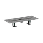 HANSGROHE 56010181 RainDrain 2" outlet 23 5/8" (600mm) - Brushed Stainless Steel