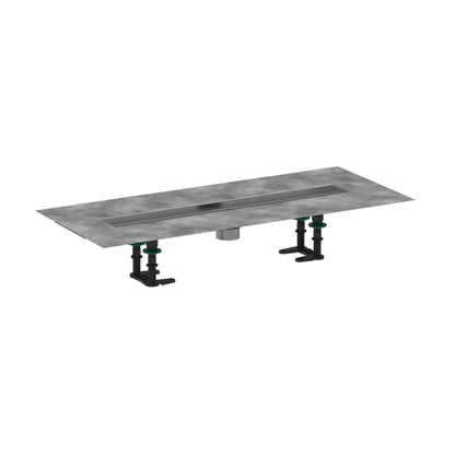 HANSGROHE 56010181 RainDrain 2" outlet 23 5/8" (600mm) - Brushed Stainless Steel