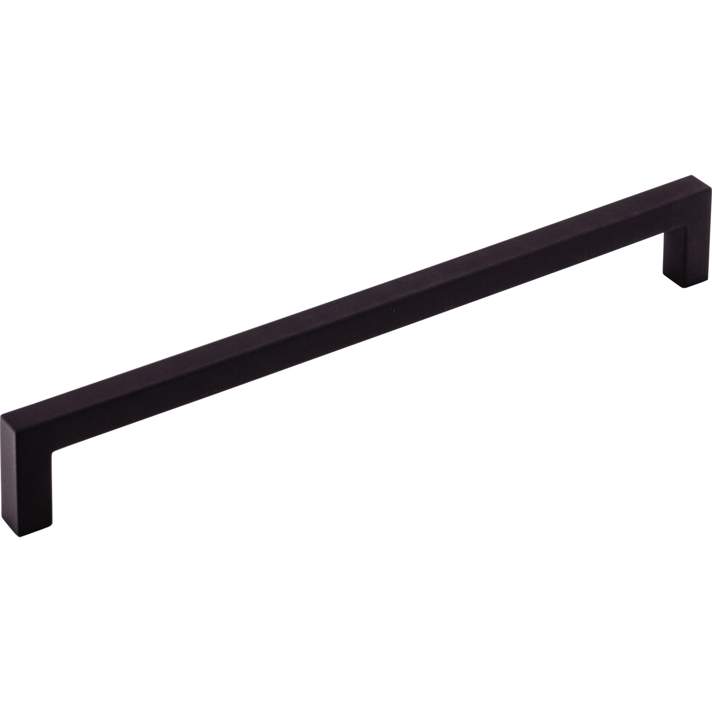 TOP KNOBS M1153 Square Bar 8 13/16" Center to Center Bar Pull - Flat Black