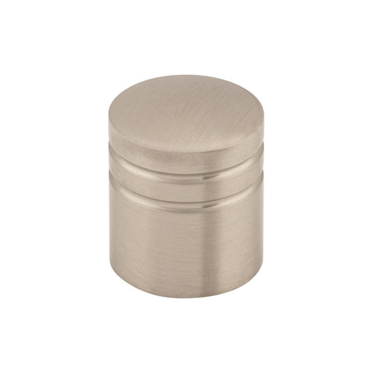 TOP KNOBS M582 Stacked 1" Diameter Round Knob - Brushed Satin Nickel