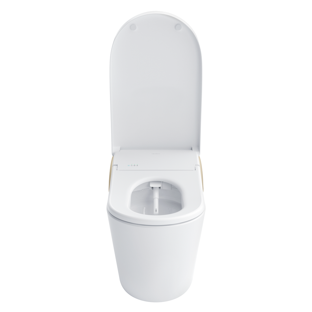 TOTO MS8732CUMFG#01N Neorest Ls Dual Flush 1.0 Or 0.8 Gf Integrated Bidet Toilet - Cotton White