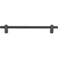 TOP KNOBS TK3255AG Dempsey 7 9/16" Center to Center Bar Pull - Ash Gray