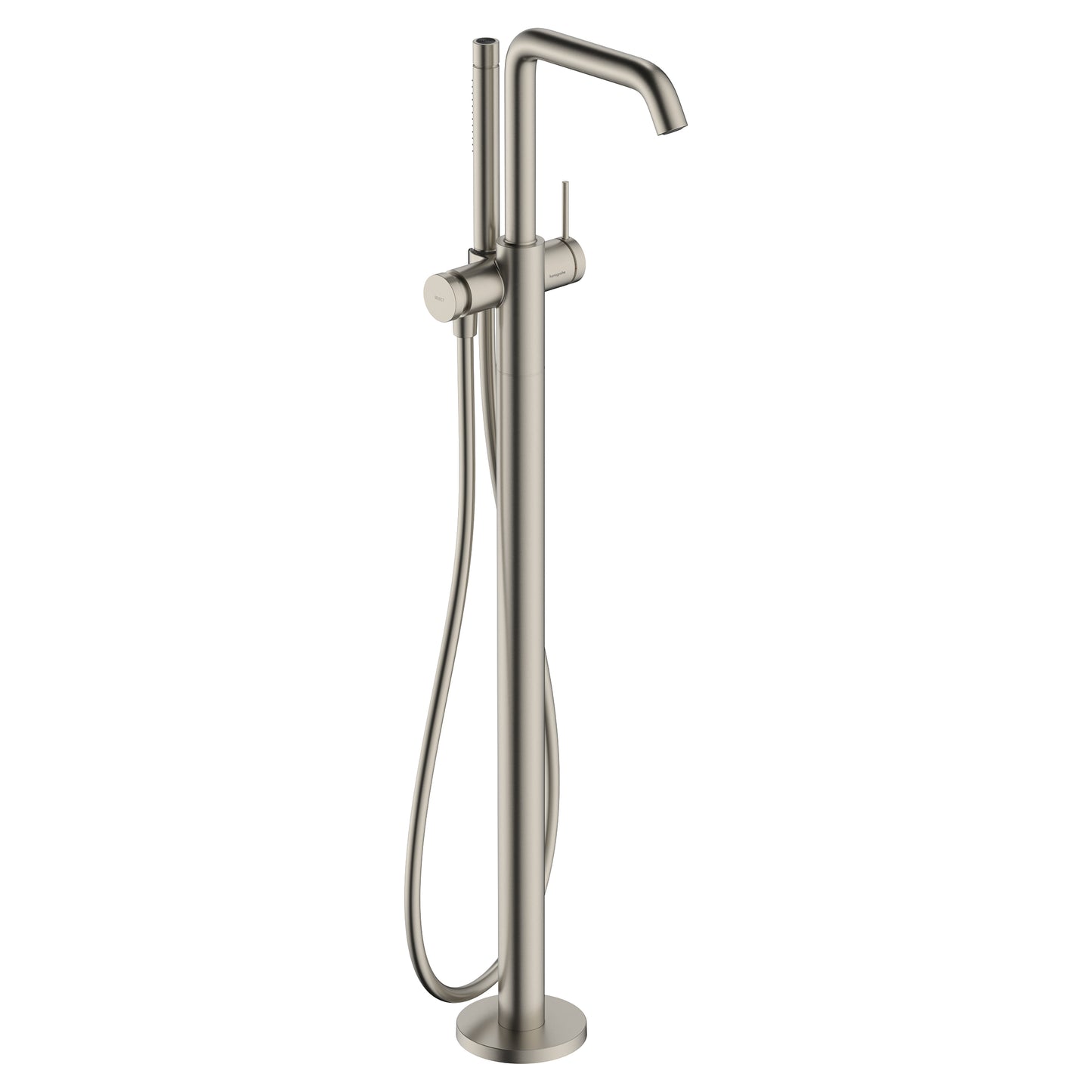 HANSGROHE 73440821 Tecturis S Freestanding Tub Filler with 1.75 GPM Handshower in Brushed Nickel