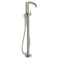 HANSGROHE 73440821 Tecturis S Freestanding Tub Filler with 1.75 GPM Handshower - Brushed Nickel