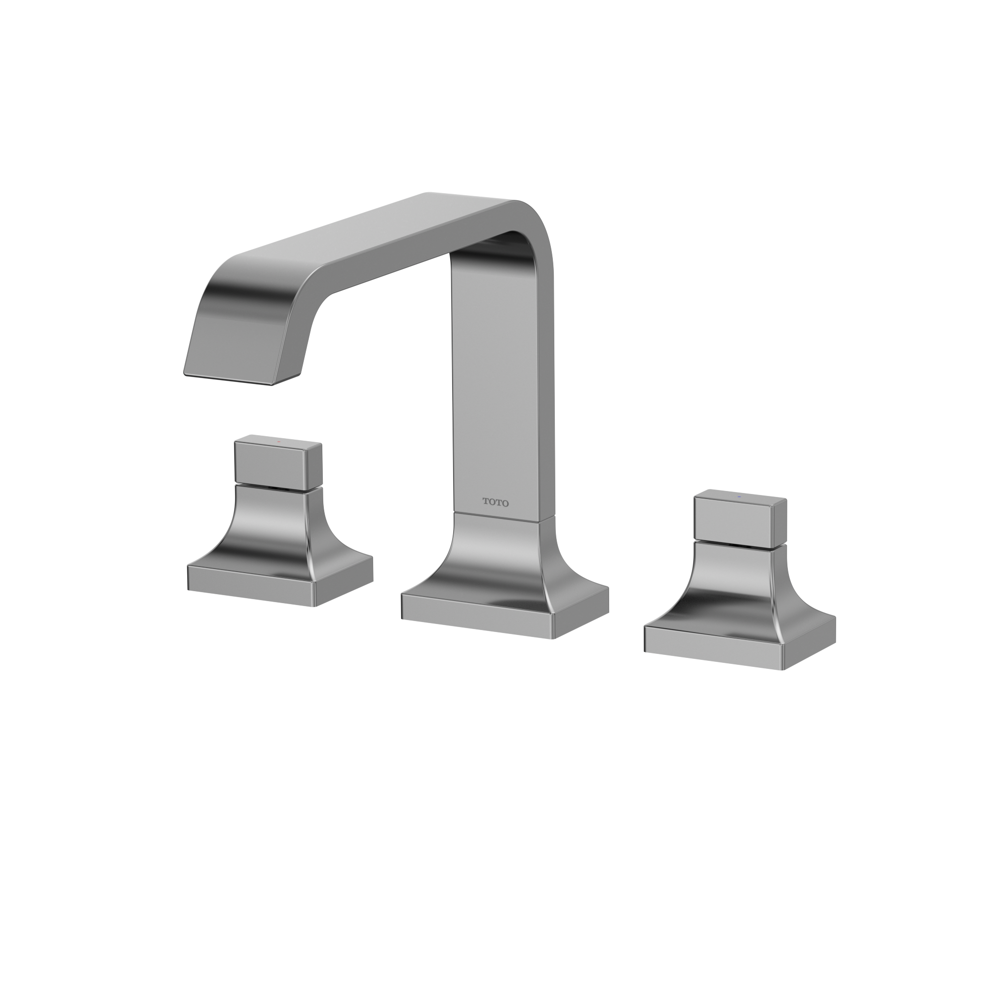 TOTO TBG08201U#CP Gc Two-Handle Deck-Mount Roman Tub Filler Trim - Polished Chrome