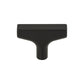 TOP KNOBS TK1010BLK Riverside 2" Length Bar Knob - Flat Black