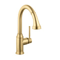 HANSGROHE 04216250 Talis C Prep Kitchen Faucet, 2-Spray Pull-Down, 1.75 GPM - Brushed Gold Optic