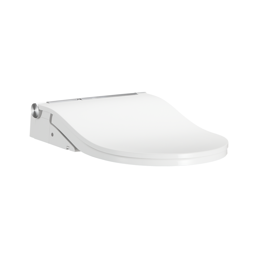 TOTO SW4547AT60#01 Rw Washlet+ Ready Electronic Bidet Toilet Seat With Auto Flush Ready Cotton White - Cotton White