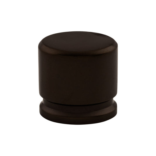 TOP KNOBS TK59ORB Oval 1 1/8" Length Oval Knob - Oil Rubbed Bronze