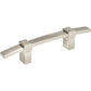 ATLAS 302-BRN Buckle Up 3" Center to Center Bar Pull - Brushed Nickel