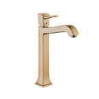 HANSGROHE 31303141 Metropol Classic Single-Hole Faucet 260 with Pop-Up Drain, 1.2 GPM - Brushed Bronze