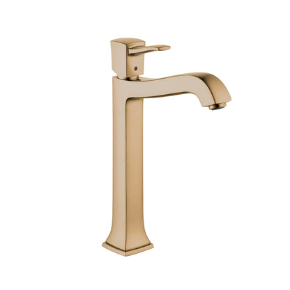 HANSGROHE 31303141 Metropol Classic Single-Hole Faucet 260 with Pop-Up Drain, 1.2 GPM - Brushed Bronze