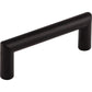 TOP KNOBS TK940BLK Kinney 3" Center to Center Bar Pull - Flat Black