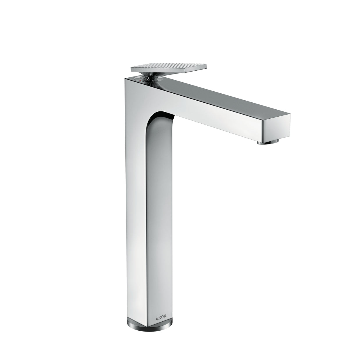 AXOR 39151001 Citterio Single-Hole Faucet 280 with Pop-Up Drain- Rhombic Cut, 1.2 GPM - Chrome