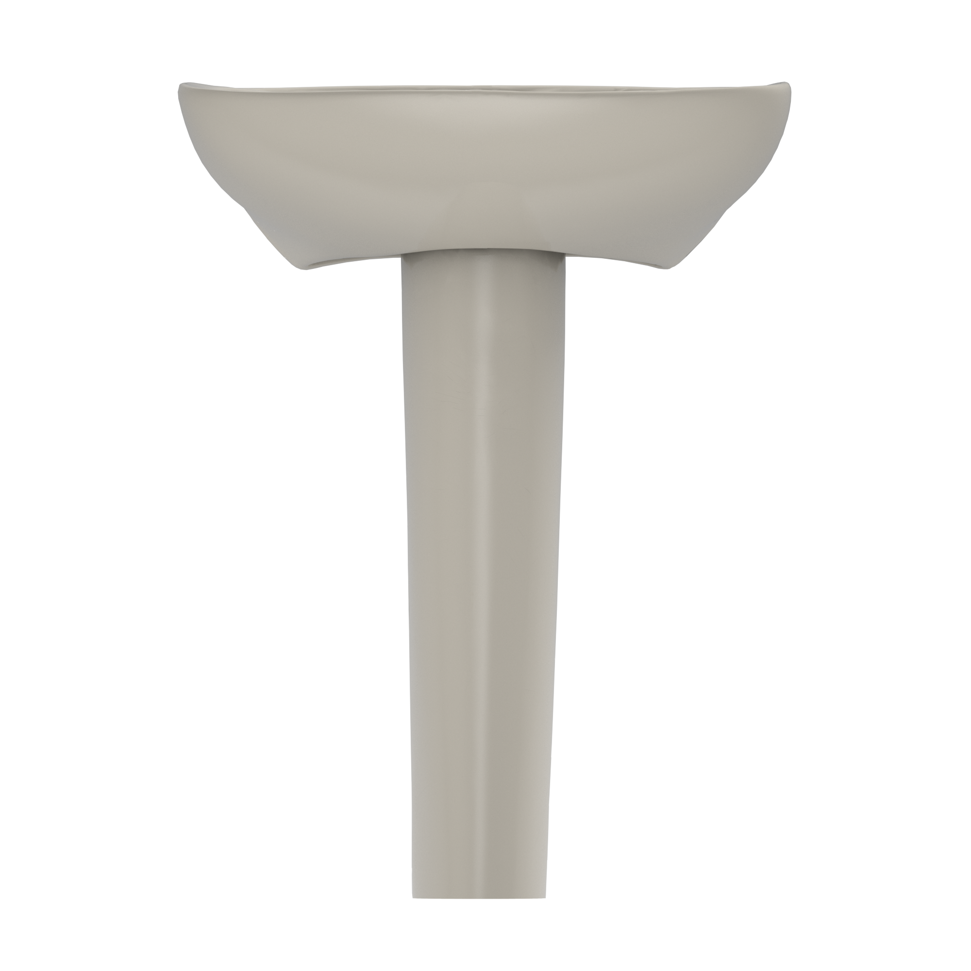 TOTO LPT242.8G#03 Prominence Oval Basin Pedestal Bathroom Sink With Cefiontect For 8 Inch Center Faucets - Bone