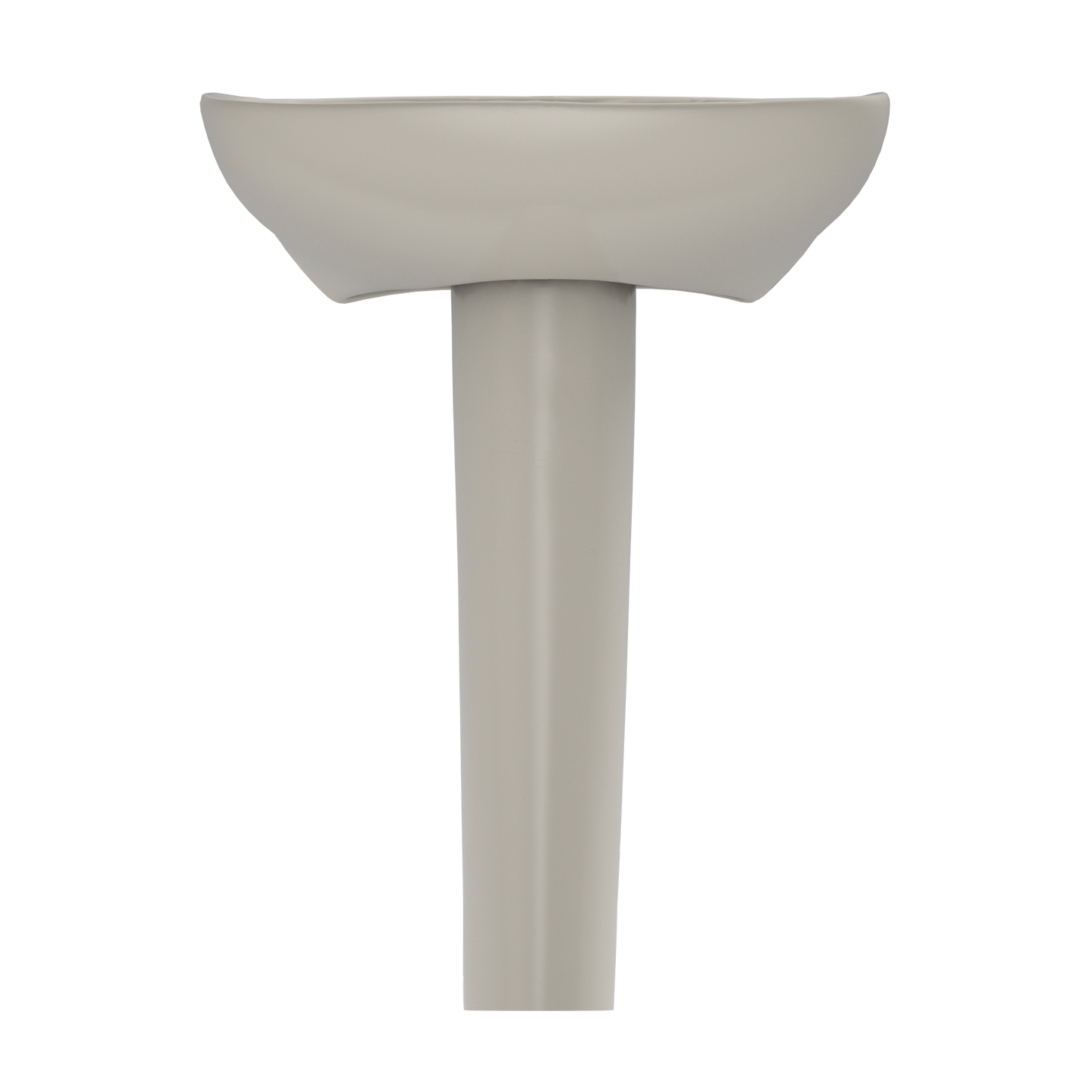 TOTO LPT242G#03 Prominence Oval Basin Pedestal Bathroom Sink With Cefiontect For Single Hole Faucets - Bone