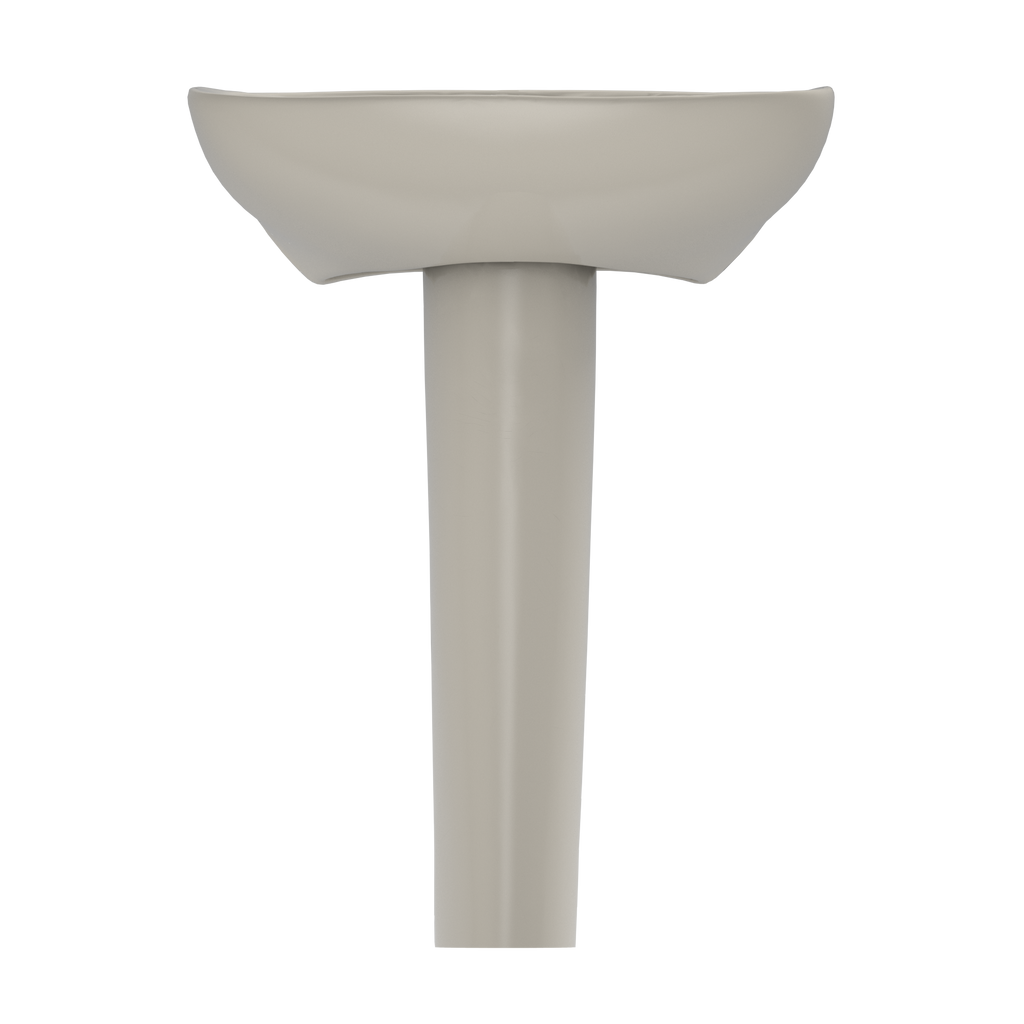TOTO LPT242.4G#03 Prominence Oval Basin Pedestal Bathroom Sink With Cefiontect For 4 Inch Center Faucets - Bone