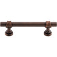 TOP KNOBS M1198 Bit 3 3/4" Center to Center Bar Pull - Patina Rouge