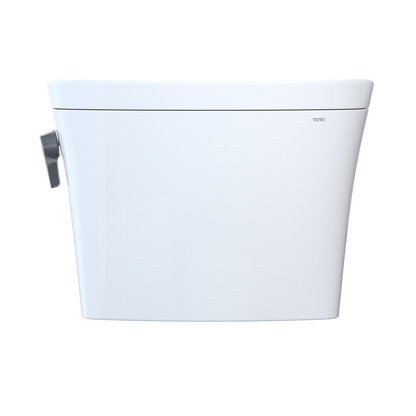 TOTO ST448EMNA#01 Aquia Iv Arc Dual Flush 1.28 And 0.9 Gpf Toilet Tank Only With Washlet+ Auto Flush Compatibility - Cotton White