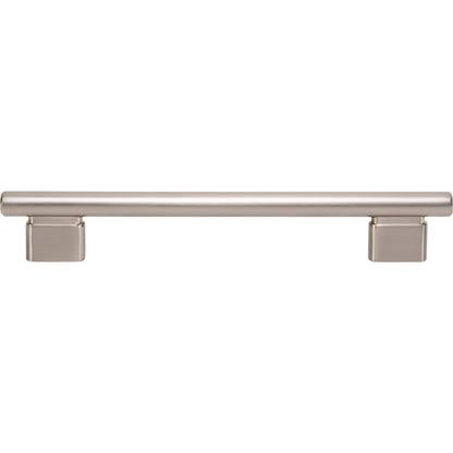 ATLAS A514-BRN Holloway 6 5/16" Center to Center Bar Pull - Brushed Nickel