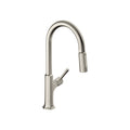 HANSGROHE 04852800 Locarno HighArc Kitchen Faucet, 2-Spray Pull-Down, 1.75 GPM - Stainless Steel Optic