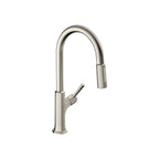 HANSGROHE 04852800 Locarno HighArc Kitchen Faucet, 2-Spray Pull-Down, 1.75 GPM - Stainless Steel Optic