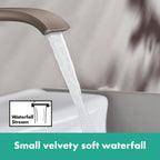 HANSGROHE 75010821 Vivenis Single-hole Faucet 80 with Pop--Up Drain, 1.2 GPM - Brushed Nickel