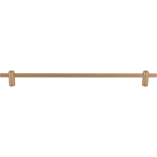 TOP KNOBS TK3257HB Dempsey 12" Center to Center Bar Pull - Honey Bronze