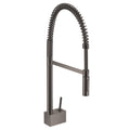AXOR 10820341 Starck Semi-Pro Kitchen Faucet 2-Spray, 1.75 GPM - Brushed Black Chrome