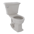 TOTO CST784EF#12 Eco Clayton Two-Piece Elongated 1.28 GPF Universal Height Toilet , Sedona Beige