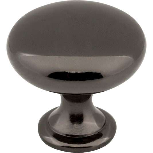 ELEMENTS 3910-BN Madison 1-3/16" Diameter Mushroom Knob - Black Nickel