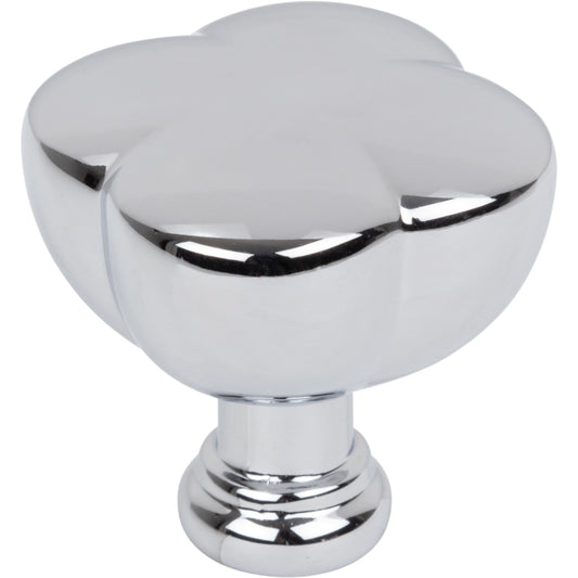 JEFFREY ALEXANDER 686L-PC Southerland 1-1/2" Length Round Knob - Polished Chrome