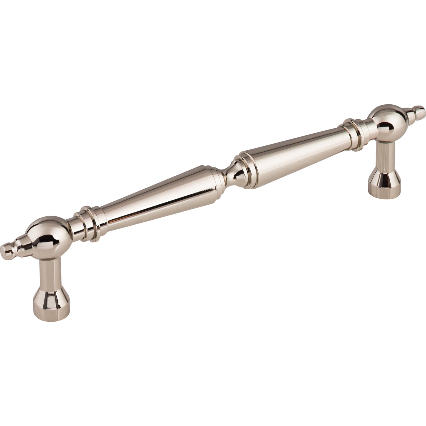 TOP KNOBS M1794-7 Asbury 7" Center to Center Bar Pull - Polished Nickel