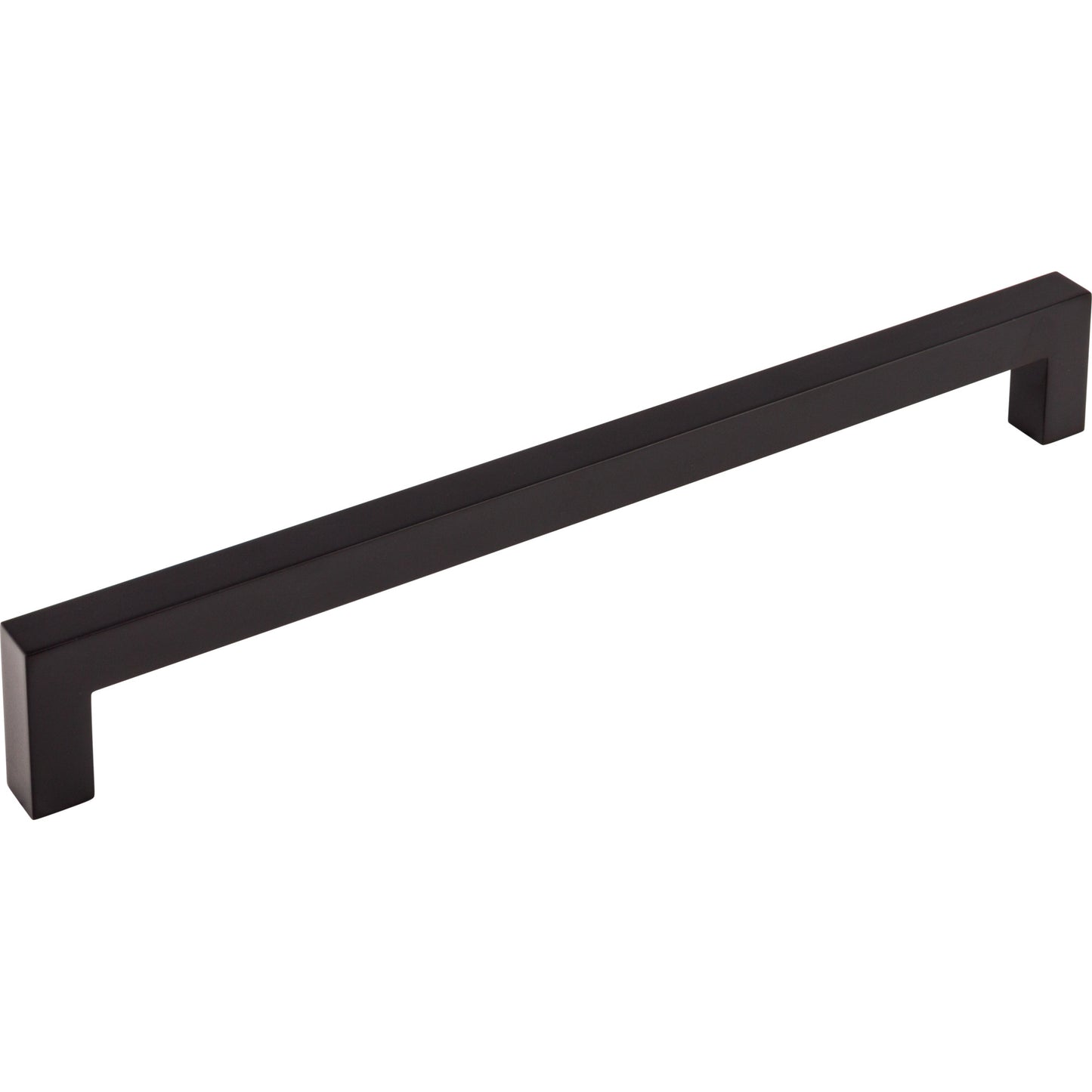 TOP KNOBS TK165BLK Square Bar 18" Center to Center Appliance Pull - Flat Black