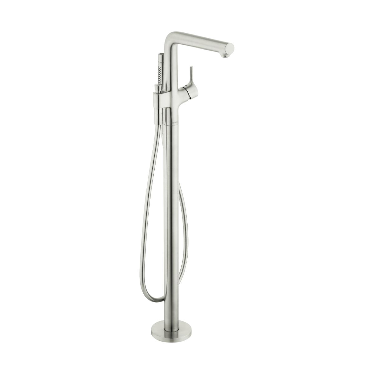 HANSGROHE 72413821 Talis S Freestanding Tub Filler Trim with 1.75 GPM Handshower - Brushed Nickel