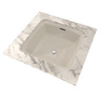 TOTO LT491G#12 Connelly Square Undermount Bathroom Sink With Cefiontect - Sedona Beige