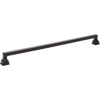 ATLAS A626-BL Erika 12" Center to Center Bar Pull - Matte Black