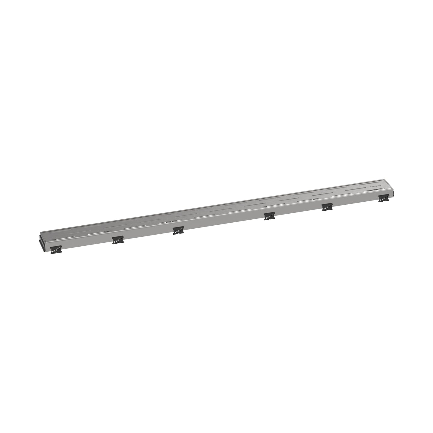HANSGROHE 56124801 RainDrain Match Trim Classic for 39 3/8" Rough with Height Adjustable Frame in Brushed Stainless Steel