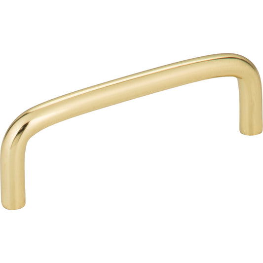 ELEMENTS S271-3.5PB Torino 3-1/2" Center-to-Center Bar Pull - Polished Brass