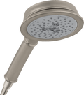 HANSGROHE 04932820 Croma 100 Classic Handshower 3-Jet, 1.5 GPM - Brushed Nickel