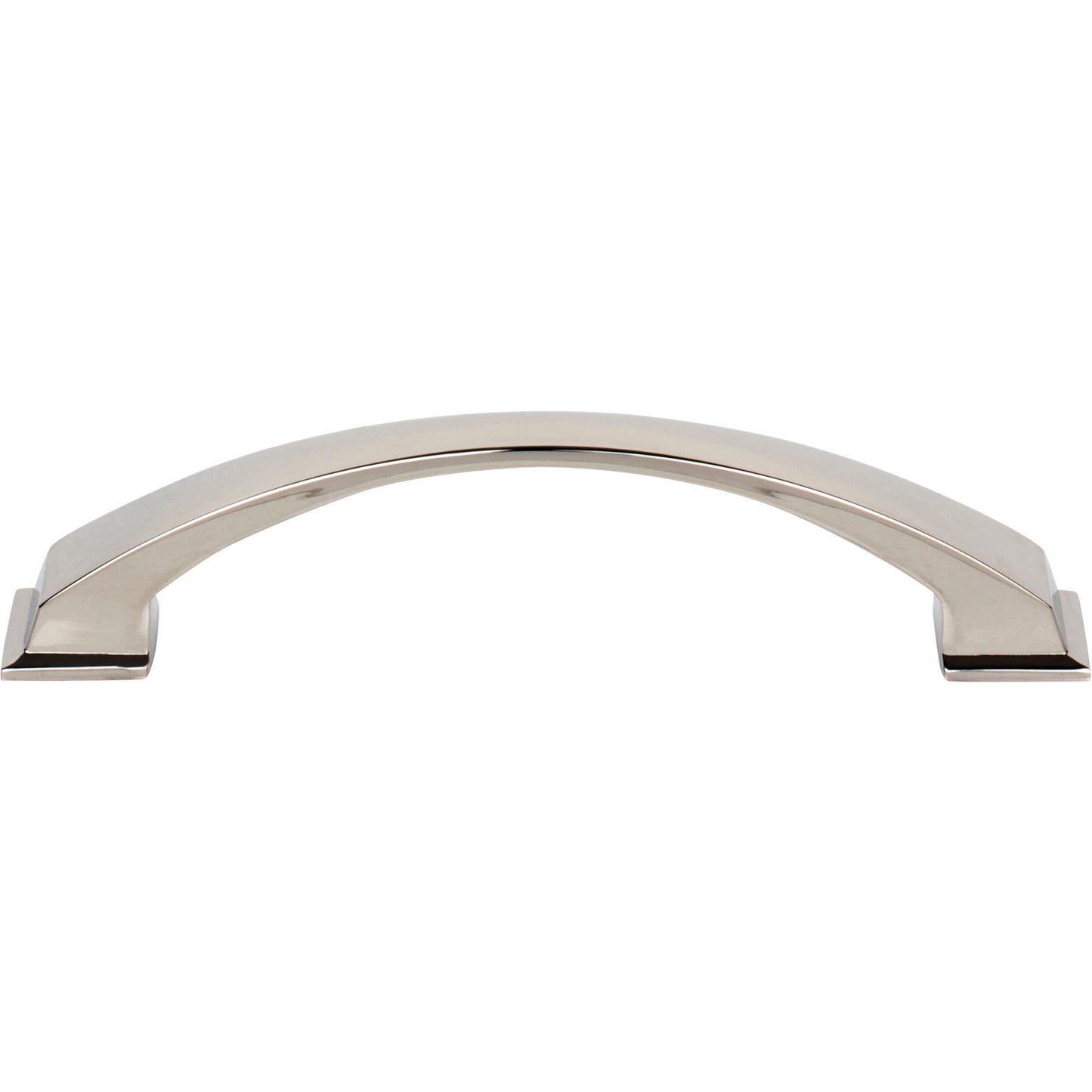 JEFFREY ALEXANDER 944-128NI Roman 128 mm Center-to-Center Arch Pull - Polished Nickel