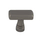 TOP KNOBS TK850AG Kingsbridge 1 3/8" Length Rectangle Knob - Ash Gray